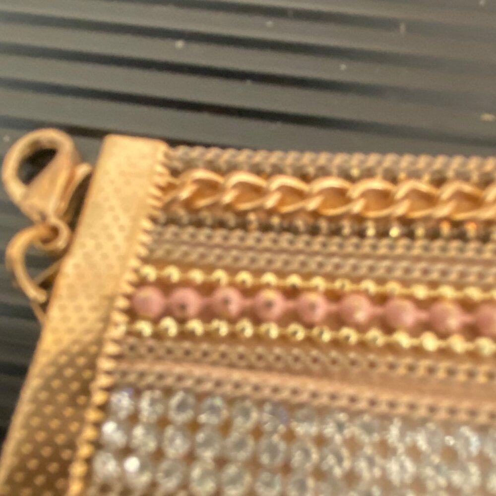 Leather and Diamonds bracelet